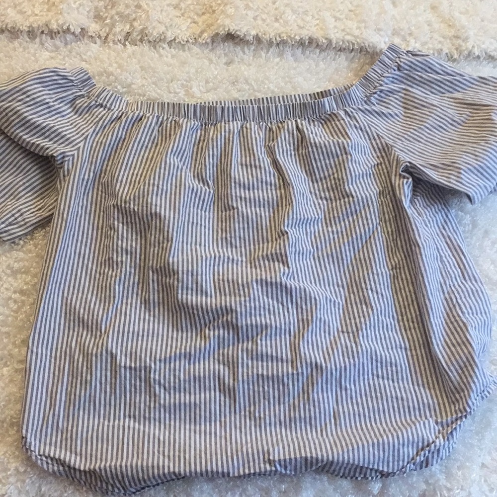 Off the shoulder shirt